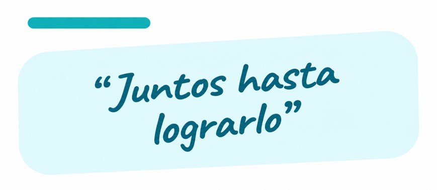 juntos hasta lograrlo